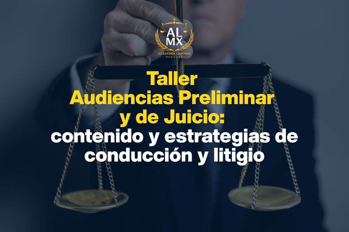 Taller Audiencias Preliminar y de Juicio: contenido y estrategias de conducción y litigio